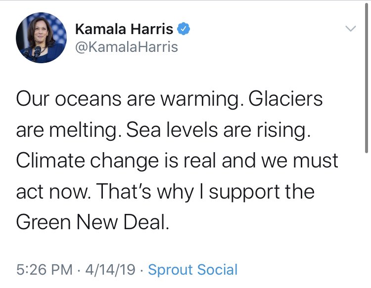 (Also worth pointing out that Biden’s running mate, Sen. Kamala Harris, is a cosponsors of and frequent advocate for the Green New Deal.)