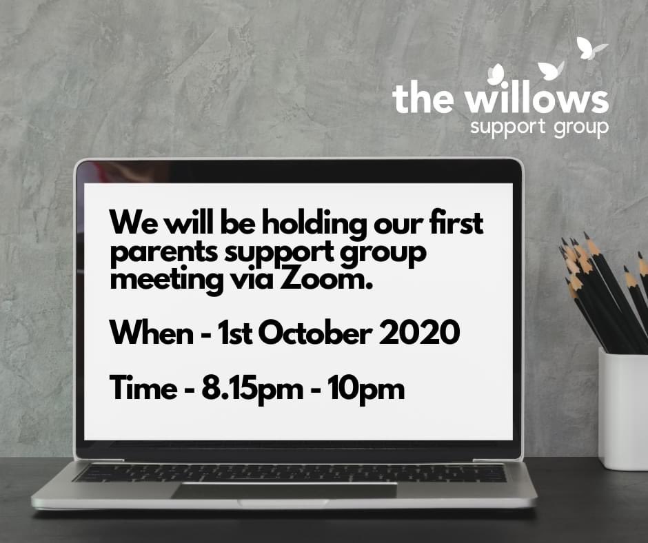 WillowsSupport's tweet image. A friendly reminder that tomorrow Thur 1st Oct we will be holding our parents meeting.

This will be via Zoom due to the current restrictions so please let us know if you would like to join us and we will send an invitation to you at TheWillowRoom@hotmail.co.uk 💖💙 #babyloss
