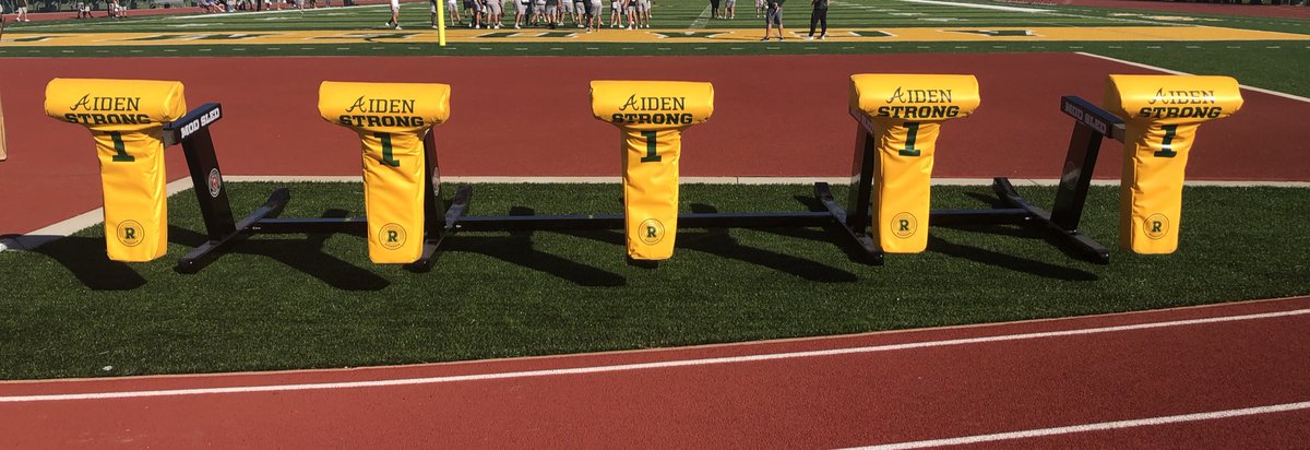 Thanks to our booster club for taking care of our athletes! 

What better way to honor our man Aiden.