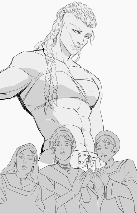 The women better be ready for 6'0 ft tall eivor beef ? 