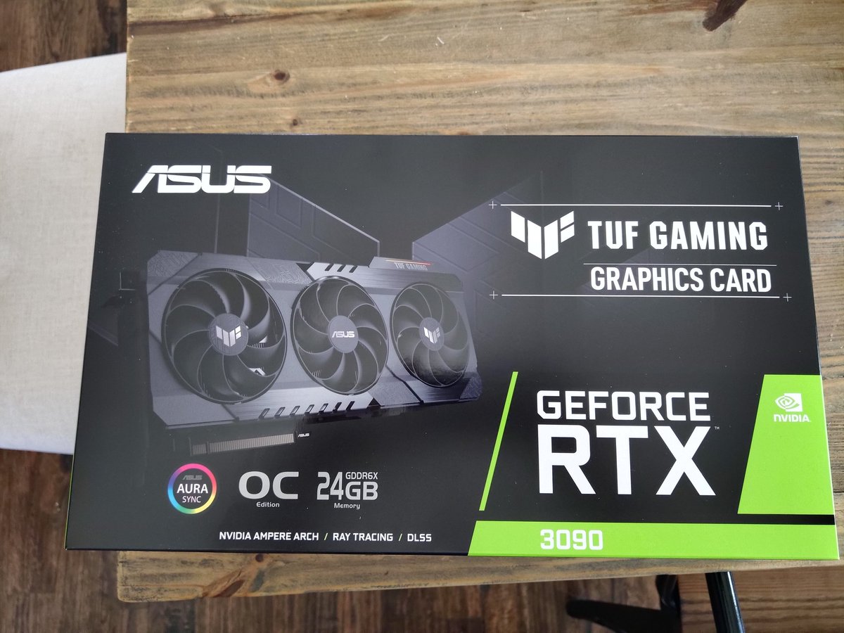 VMsanity's tweet image. Snagged the @NVIDIAGeForce holy grail today! #RTX3090