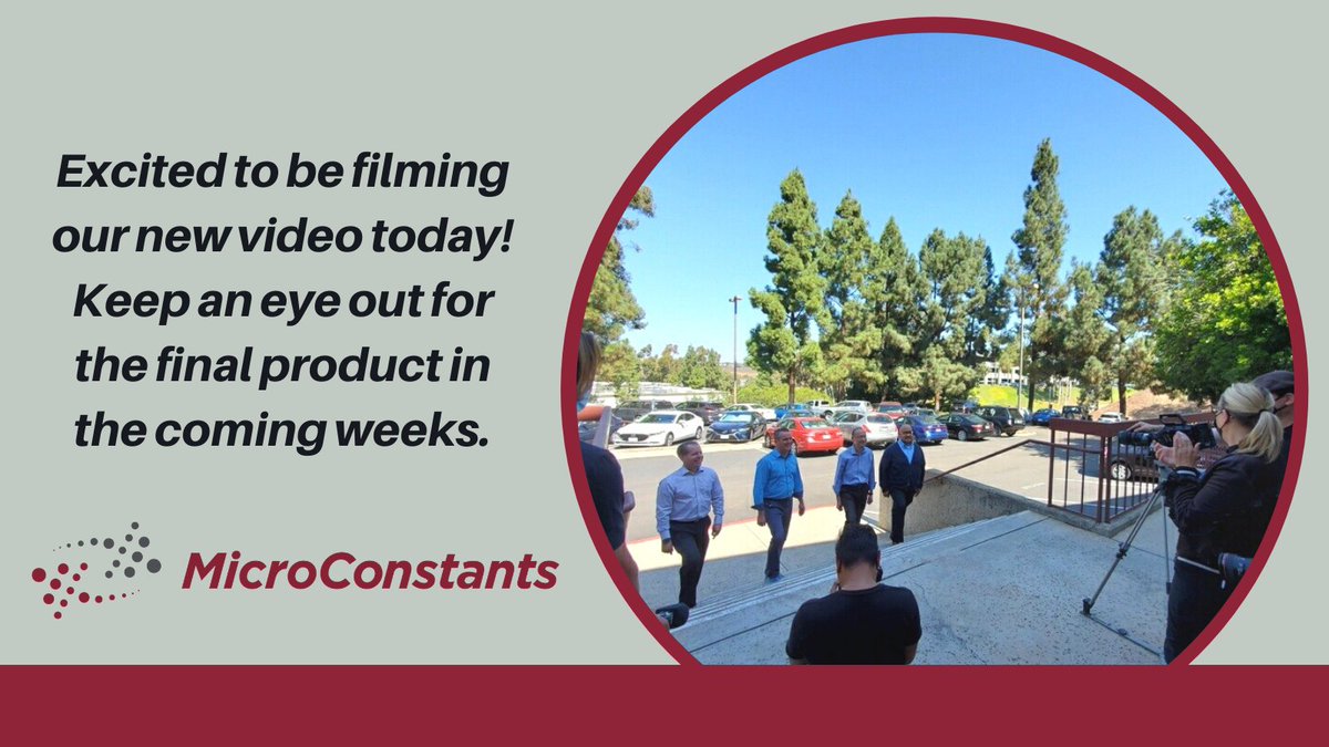 MicroConstants's tweet photo. MicroConstants spent the day filming our new video! #sciencerocks https://t.co/W6gXMHZIQu