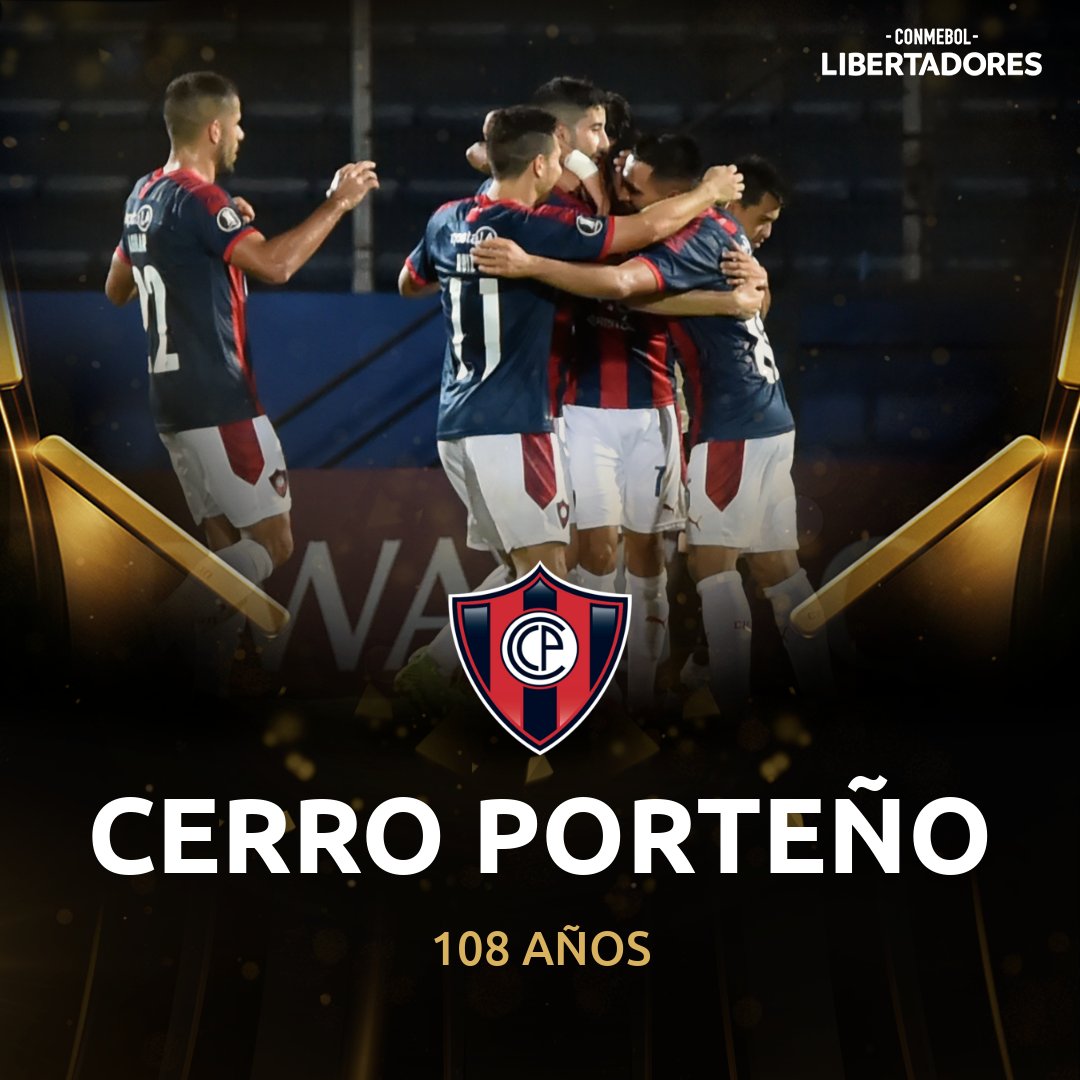 Libertadores's tweet photo. 🌪🔵🔴¡Feliz cumpleaños @CCP1912oficial!

🇵🇾🏆 Reciente campeón del fútbol paraguayo, y clasificado a la #Libertadores 2021, cumple 108 años.

🔝 ¡Felicidades! https://t.co/lkKlMiCqTJ