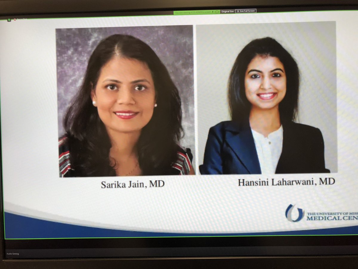 UMMC_Pathology's tweet photo. 2020 ICCS virtual meeting @ICCS_Education #FlowICCS20 Dr.Sarika Jain @drjainsp and Dr.Hansini Laharwani @HansiniMD presenting along with Dr.Sanam Loghavi @sanamloghavi and Dr.Kern #FlowICCS20 @UMMC_Pathology https://t.co/PqVfU2gmRy