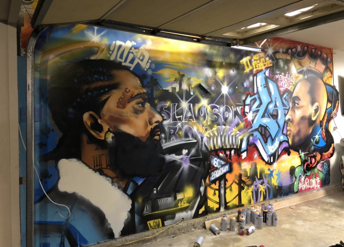 Noahswartz4's tweet photo. @LilNasX @AdobeGenCreate So hear me out, I graffiti a wall for you pose in front of for your album cover. Just an idea. I do canvases, digital as well! https://t.co/1ND9VtYAxJ
