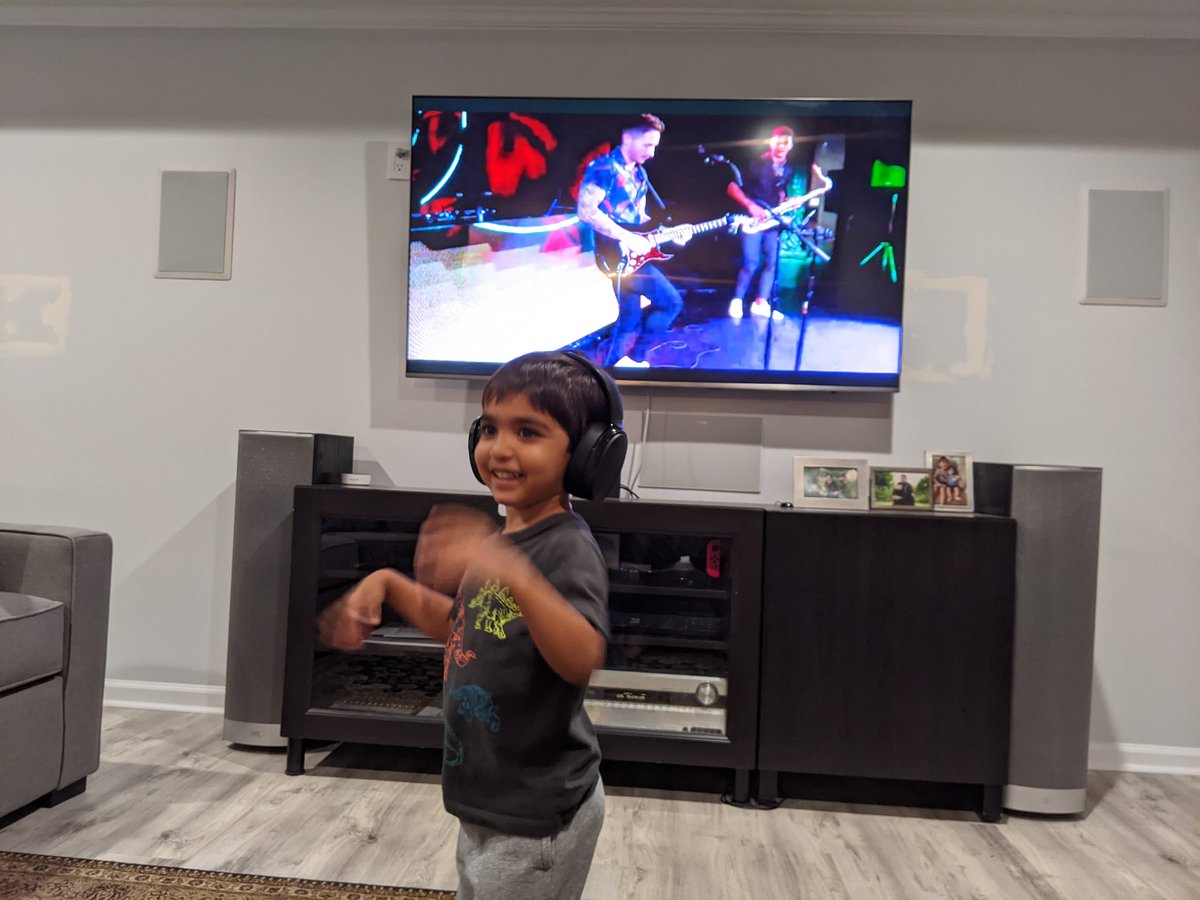 <a href="/chrisclouse/">Chris Clouse</a> awesome mini concert during #VMworld2020 our youngest was really digging it that he grabbed head phones to mimic a DJ...Great tunes enjoyed it thoroughly, thank you!! #VMware