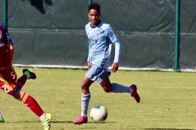 🚨FIRST PRO START ALERT🚨

<a href="/SKCAcademy/">Sporting KC Academy</a> product Kayden Pierre is ready to make his first professional start after his first appearance last Tuesday.

#INDvSKC // #Pipeline