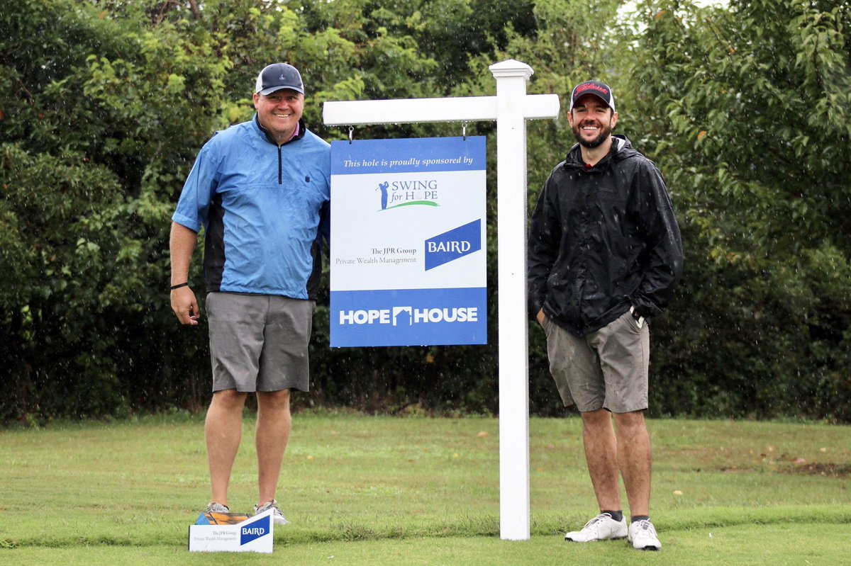 hopehousebg's tweet image. Thank you to everyone who braved the rain to join us for the 10th Annual #SwingForHope! Because of the generosity of our sponsors, golfers, and donors, we raised nearly $43,000 in support of our ministries!