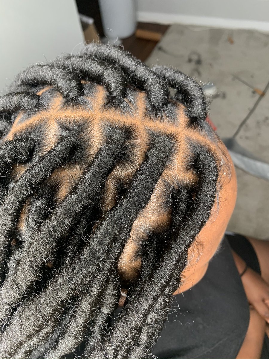 Take a look at this beautiful locs 😍💞~Crowned by crystal 
•
BOOK YOUR APPOINTMENT NOW!
•
#welovetoseeit #crownedbycrystal❤️🤧 #braids #boxedbraids #updos #knotlessbraids #twists #dfwhairstylist #dallashairstylist #fortworthhairstylist #crotchetbraids #locstyles #tribalbraids