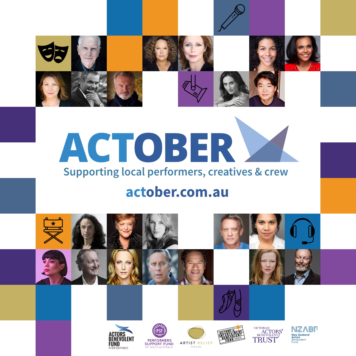 This October, support your local performers, creatives and crew by heading to actober.com.au