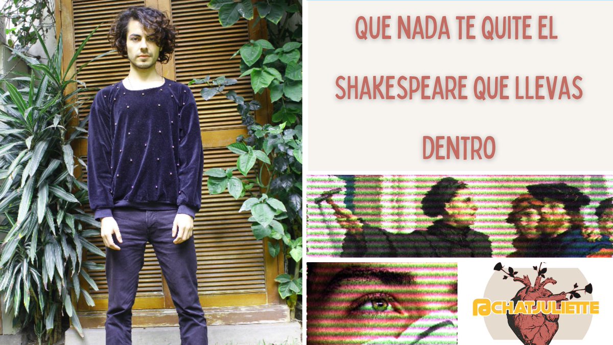 Pon acá tu #VersoPandémico con toda la creatividad que nadie nunca te va a quitar...
Muy pronto podrás ser parte de esta #ExperienciaTeatralTransmedia, para mayor informe deja tu correo en un mensaje.
#Romeoyjulieta #AmorEnCuarentena #RomanceEnPandemia #ShakespeareTransmedia