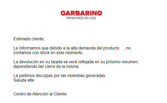 kurrepa's tweet photo. @BAconsumidor @garbarino @PlayStation_LA
me confirmaron la compra ayer, me hicieron el cargo en la tarjeta, paso sin problemas y hoy me cancelaron por mail. les escribi hace 6 horas por privado y nada, por facebook y nada.  Espero una respuesta https://t.co/6vr2Hrvu8K