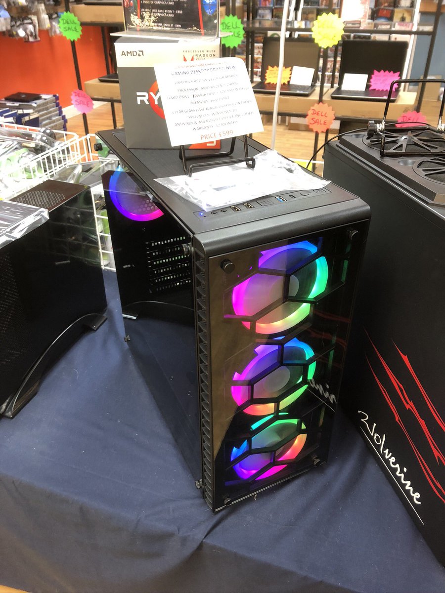 CSRepairs's tweet image. Computer solutions atherstone / Tamworth  £480

RGB clear side case 
Ryzen 3 3200g vega 8 graphics 
8gb ddr 4 ram 3200mhz 
120ssd hard drive 
1tb hard drive 
Asrock 320  motherboard with m.2 
Bronze certified power supply 500w 

54a Long street atherstone Cv9 1au 01827 768171