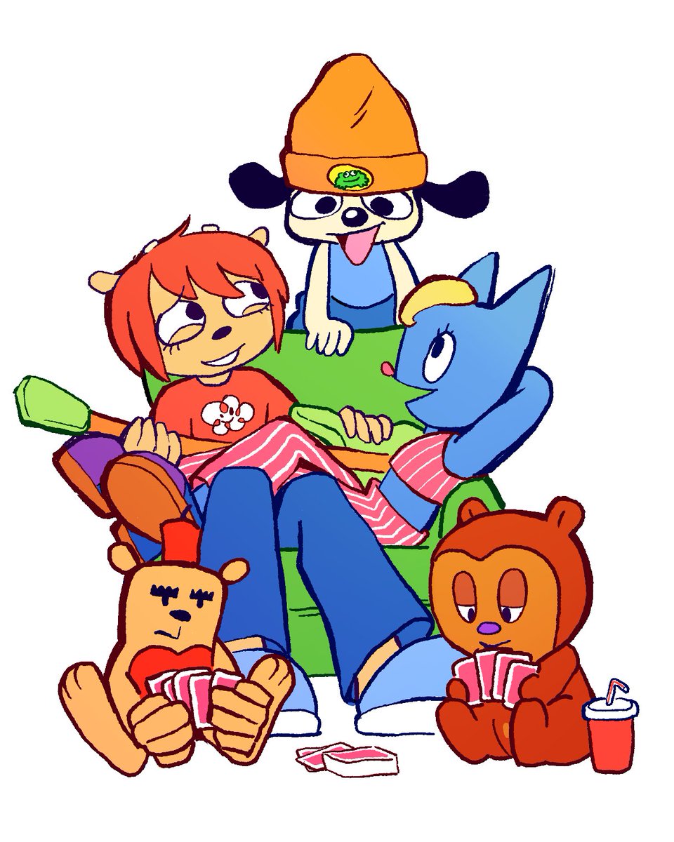 pic.twitter.com/BUF6Wva8Bu. ah.. parappa rapper... um.... jammer lammy. 