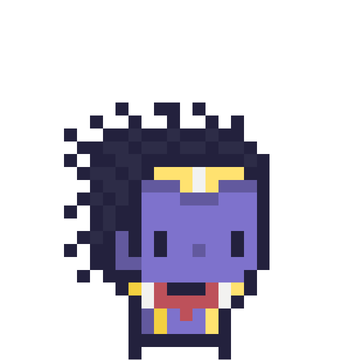 Sandcheeze's tweet photo. Star Platinum from #JoJosBizarreAdventure looking cute as #pixelart :) https://t.co/uw6wTM6U27