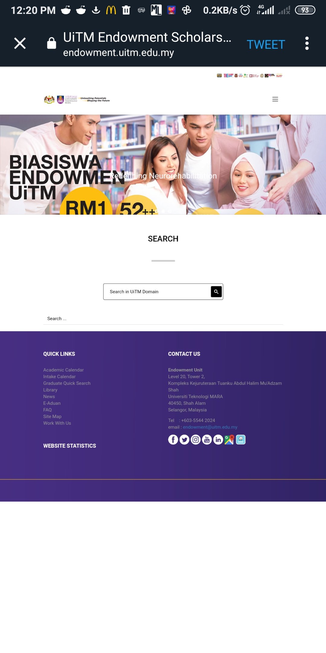 Uitm Official On Twitter Breaking News Universiti Teknologi Mara Uitm Is Proudly Announcing Its First Scholarship Program This Prestigious And Competitive Scholarship Called Uitm Endowment Scholarship Is Now Open For Application Best
