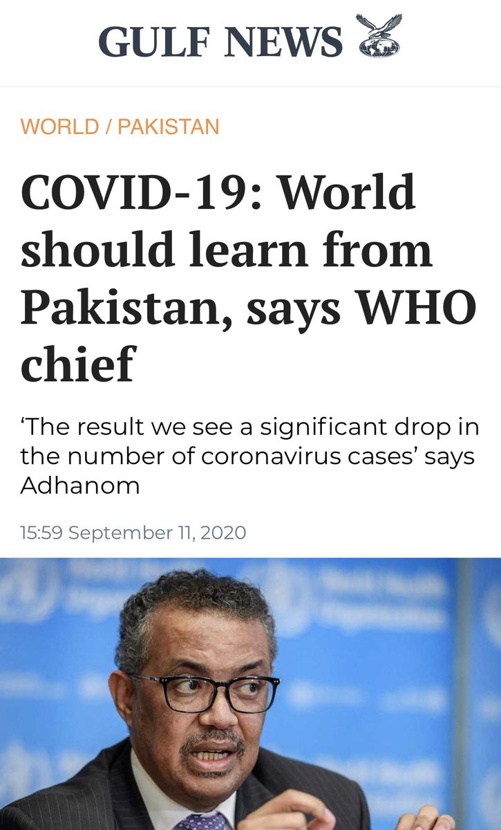 Even during initial days of Covid19 Naya Daur’s propagandists consistently tried to undermine govt policy on the health crisis by publishing a scathing editorial & claiming PM Imran Khan “belittled the coronavirus crisis”A policy that WHO chief later recognized as success./16