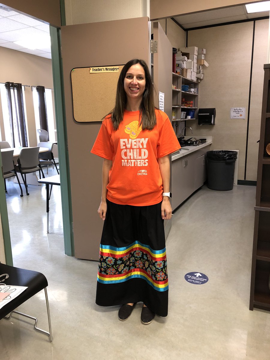 Lakeview_school's tweet photo. Orange Shirt Day,  a national day to remember the residential school experience, acknowledge the healing of survivors and families. We commit to take action towards reconciliation. #OrangeShirtDay https://t.co/zG8uhYLgPX