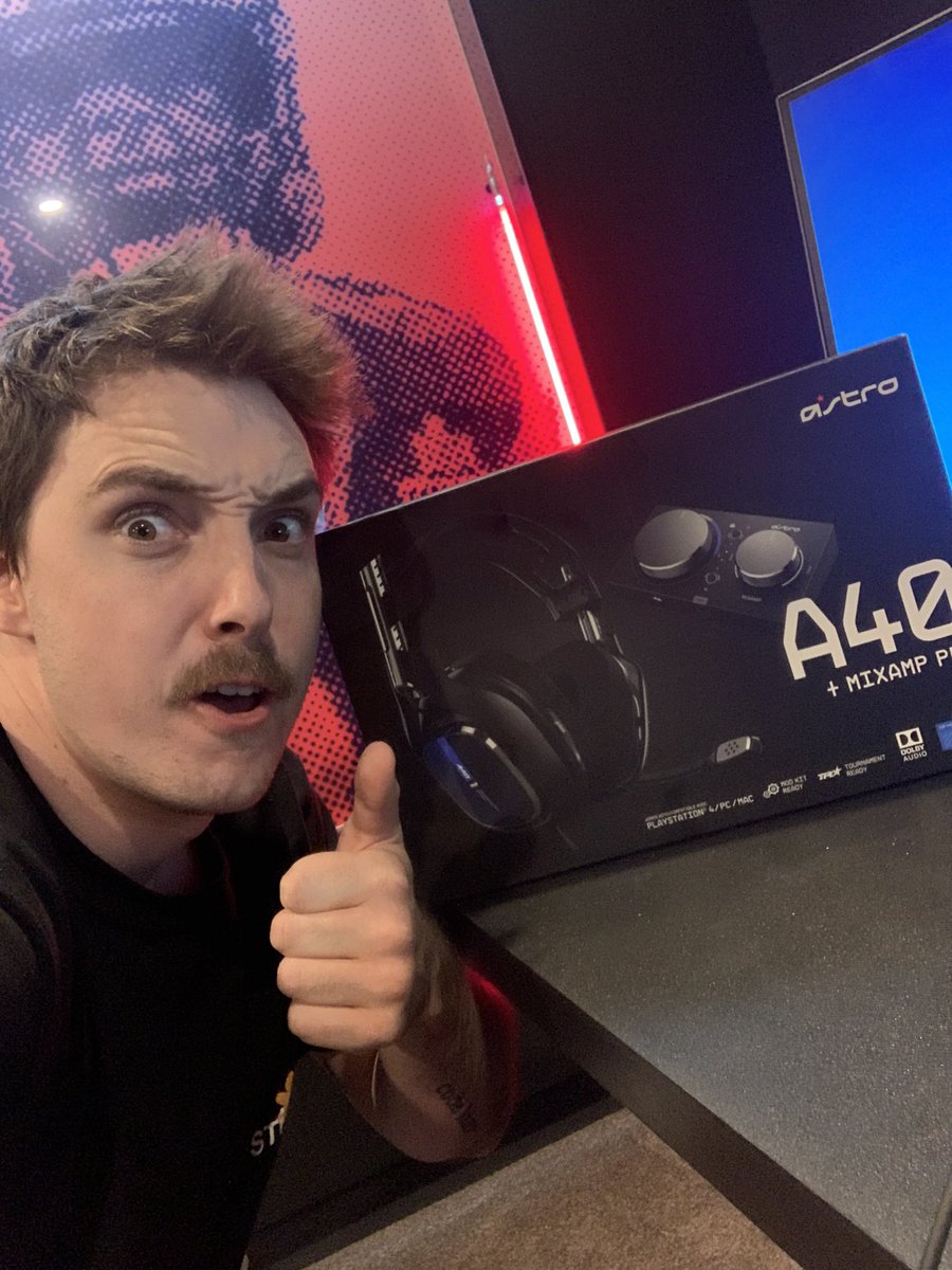 still banned and still bored I found a spare pair of Astro A40s so im gonna sign them and give them to a random RT + follow can also request to not have them signed if you hate me :) @ASTROGaming #AstroFamily