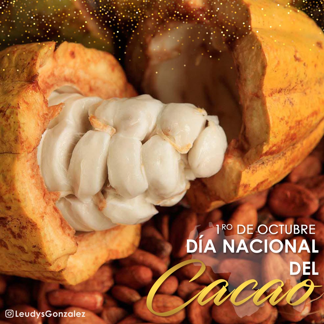 Feliz Día Nacional del Cacao VENEZUELA.
Hoy #01Oct es un día para reconocer el trabajo de los productores del mejor cacao del mundo, el venezolano.
Un día para colocar nuestra esperanza de porvenir, en este maravilloso fruto. 
#DiaNacionalDelCacao
#SinCacaoNoHayChocolate