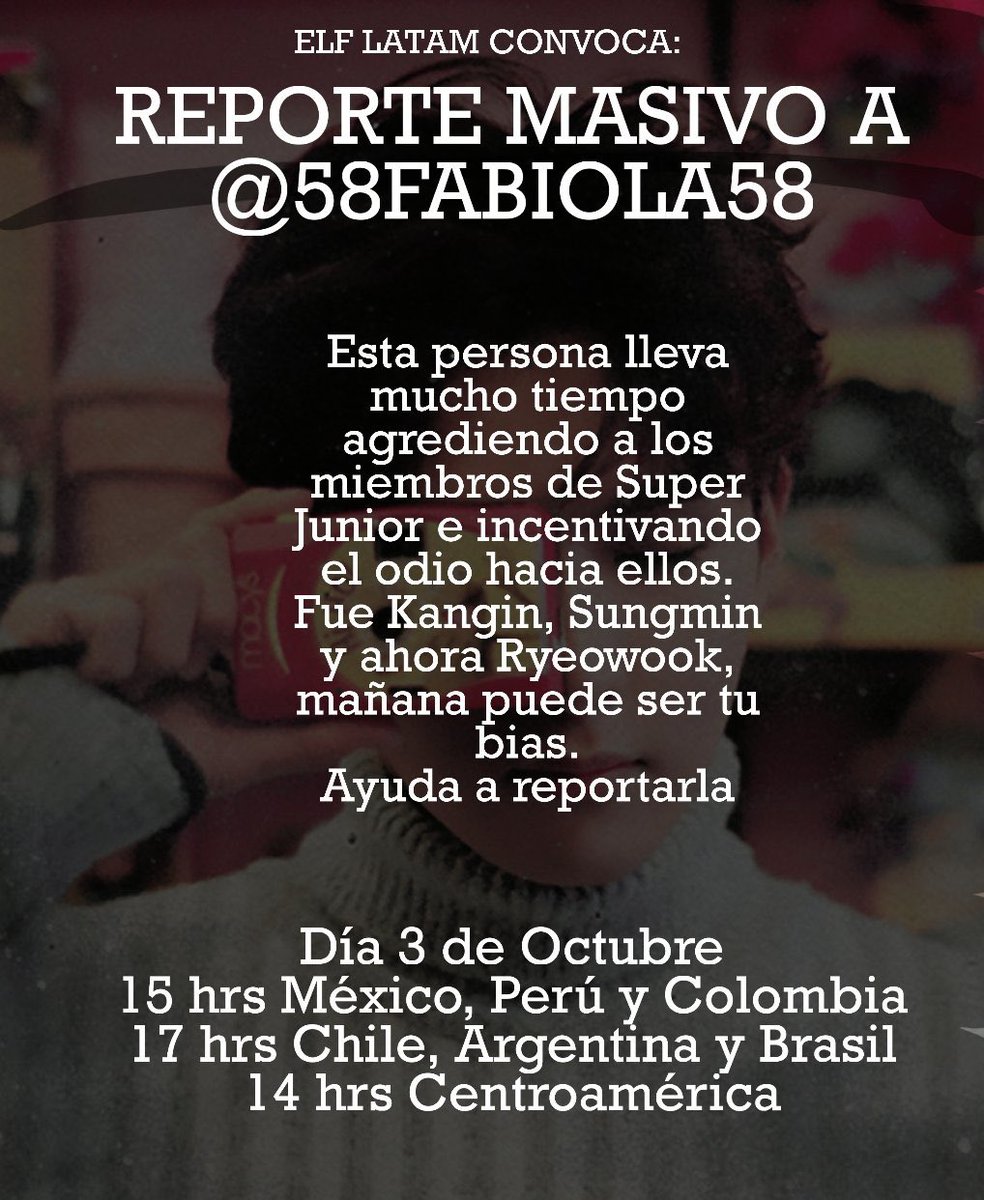 DianaMartinezH_'s tweet photo. HT:
#WeProtectSJ #FabiolaOut
La denuncia es así:
-Sus tweets incidan al odio
-Participa en acosos selectivos
-Elegir: para mi / otra persona https://t.co/oFgLuofDoc