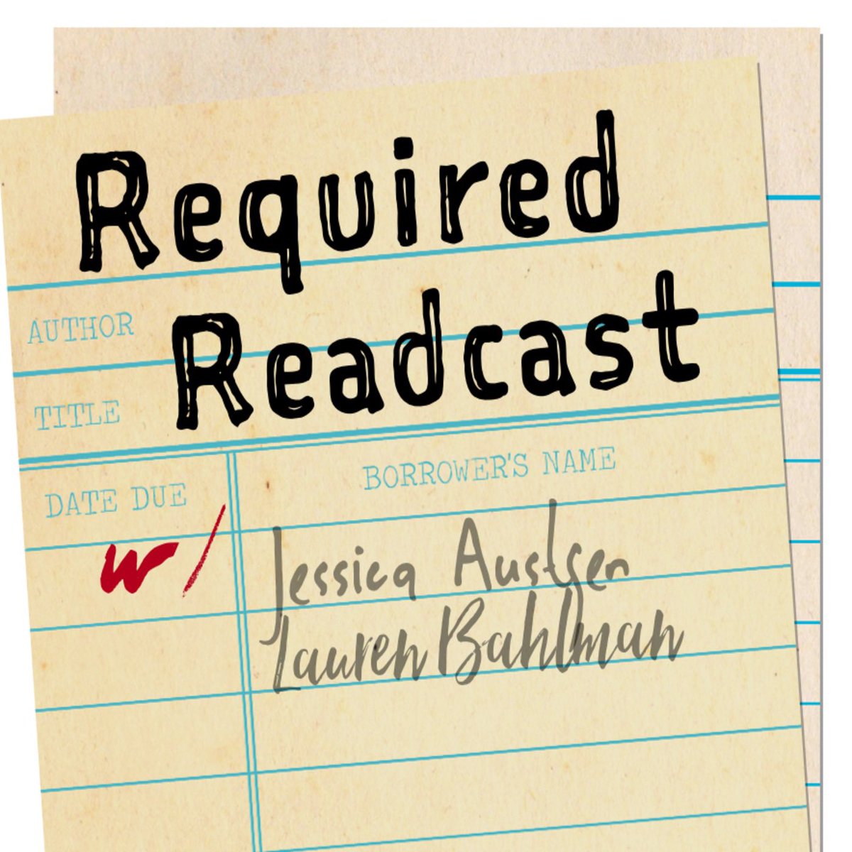 Happy #InternationalPodcastDay2020 from Jess and Lauren! 🎧🎤📚 

Try out a new pod and gives us a listen! requiredreadcast.com

@jessaustgen <a href="/UnBahlievable/">Lauren Bahlman</a> #podcasts #PodcastDay #booktwitter #literature #booknerds #staygold