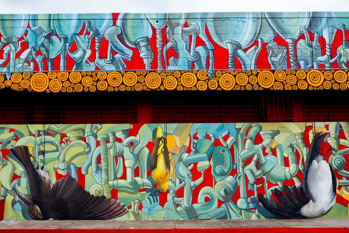 SecCulturaBaq's tweet photo. Al llegar a la Calle 78A con Vía 40, en el @Granmalecon_baq, encontrarán una explosión de colores con las obras de los artistas: Ceam Ceas, LawCarvajal, Amarís, Brik One y Keko quienes le dieron vida a la 'Calle #Killart'. 👏🏼 👏🏼¡Aplausos para todo el equipo @KillartFest!💪🏼 https://t.co/ArrvEVjnEN