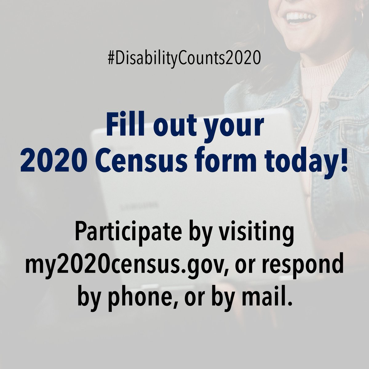 RootedInRights's tweet photo. Disability is represented in every community and now is the time for all of us to BE COUNTED in the #2020Census. #DisabilityCounts2020 https://t.co/FPkq0z1KQq