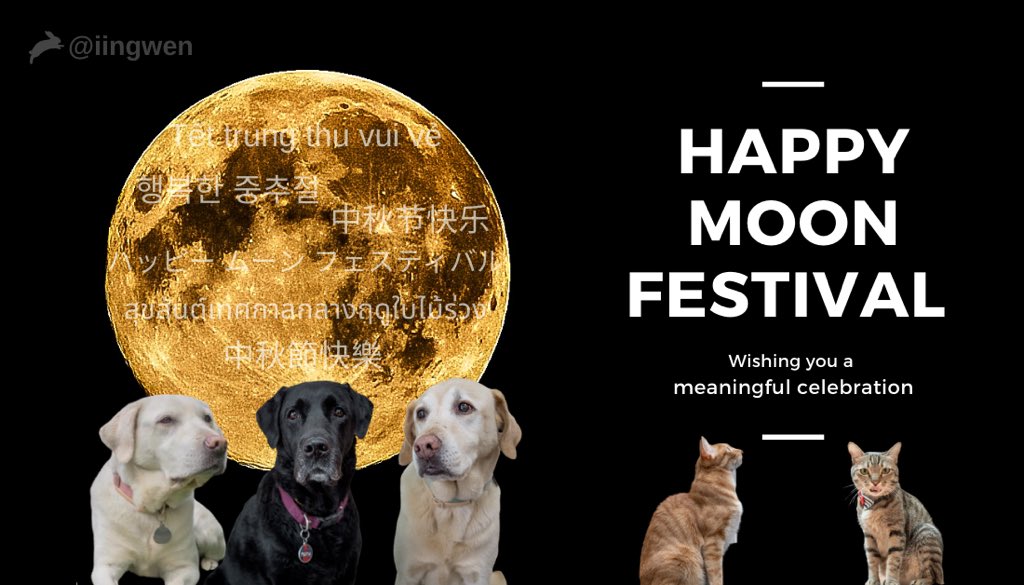 Happy #MoonFestival! I hope that everyone celebrating cherishes this family holiday, as I always do.