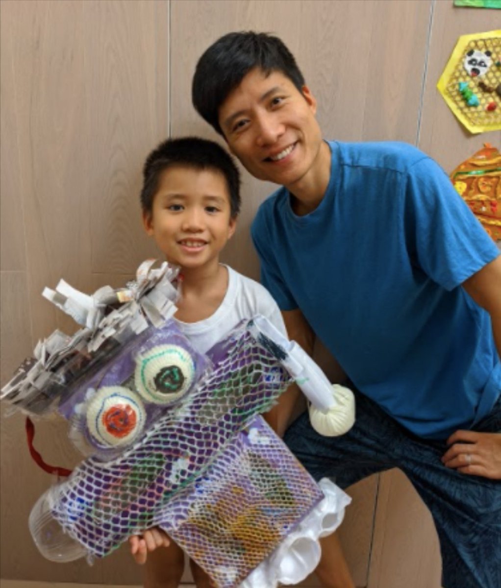 Happy Mid Autumn Festival!
Our students and parents worked together to design their Mid Autumn Festival Lanterns by using recycled materials.  <a href="/ASHKedu/">American School Hong Kong</a> #midautumnfestival #recycledlantern