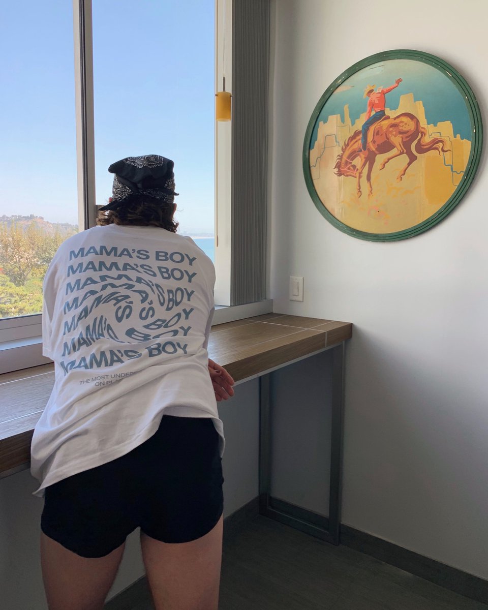 celebrating album release week in our $14 tee and my underwear. can cop (not my undies) at lanymerch.com