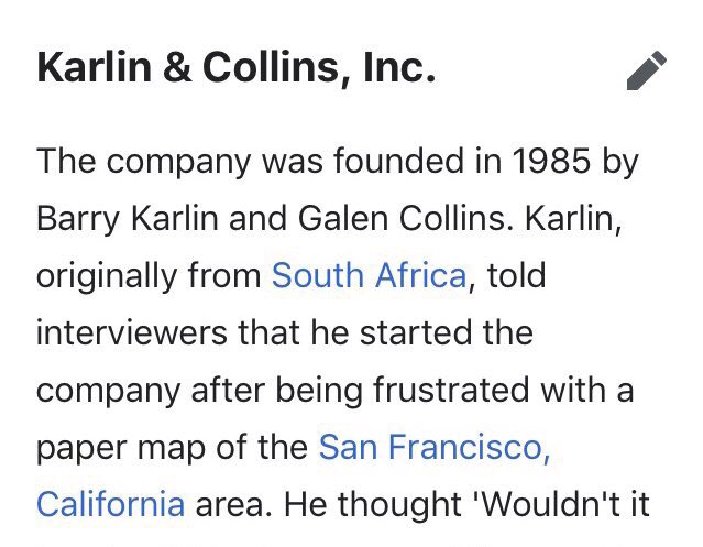 The *coincidental* South Africa connection between Navteq (Karlin) and Zip2 (Musk bros./Kouri)