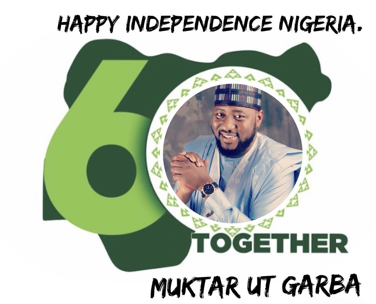MukhtarUt's tweet photo. We celebrate Independence Day to pay tribute to our great freedom fighters who gained independence from struggles and sacrifices, This day teaches us about the power of unity among Nigerians and how it can strengthen our nation. Happy Independence.🇳🇬🇳🇬🇳🇬 https://t.co/xqa8d2KQBg