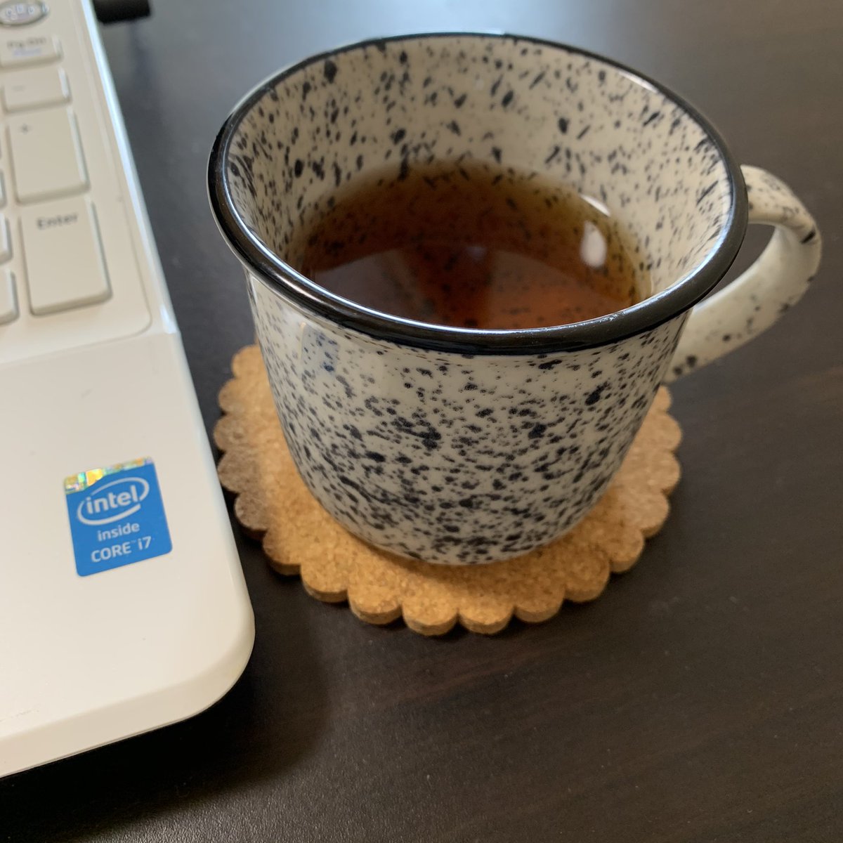 ホット麦茶