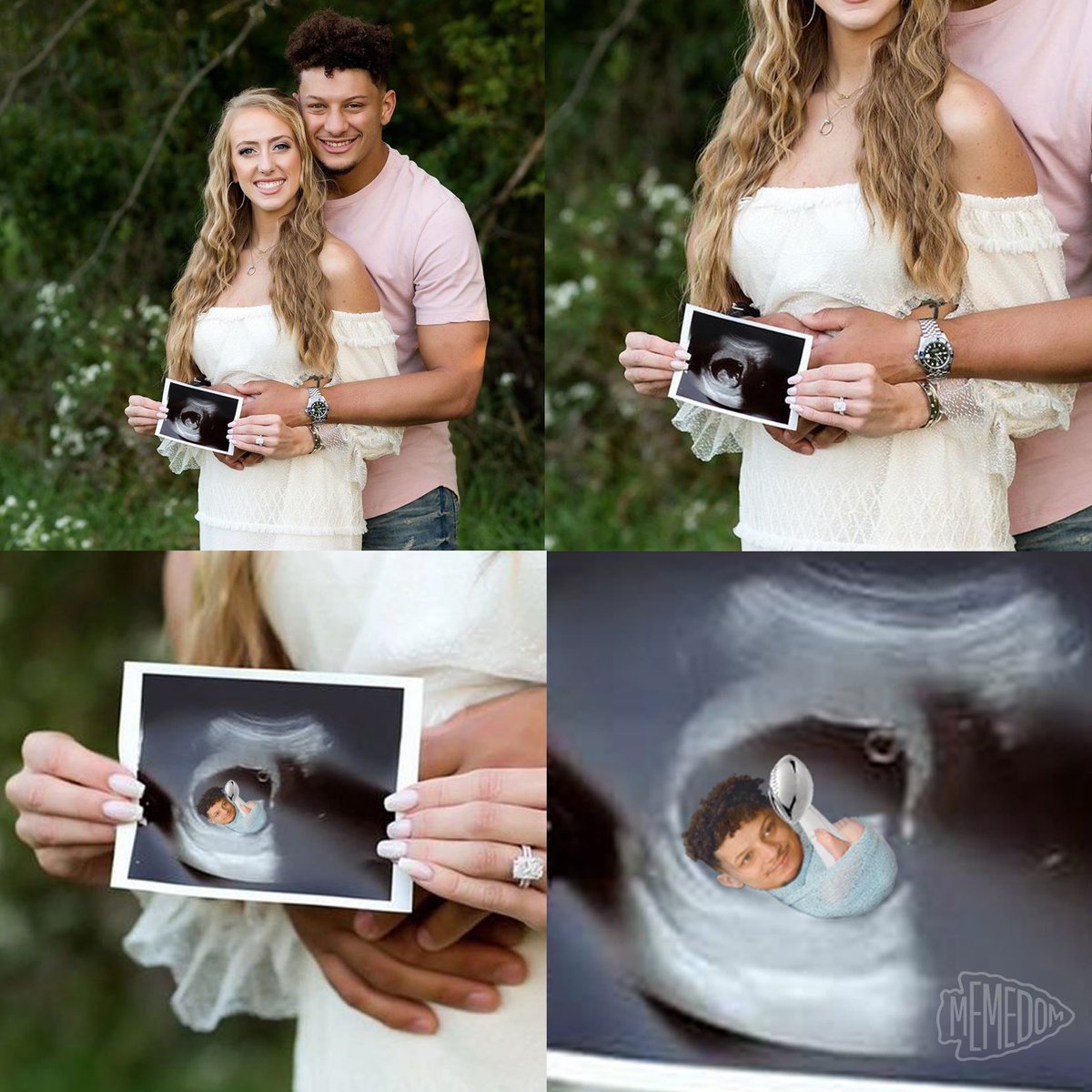chiefsmemedom's tweet photo. Born Winner 👶🏽🏆

#patrickmahomes #kansascitychiefs #kc #chiefskingdom  #chiefsmemedom #chiefs #nfl  #meme #mahomes @brittanylynne8  @patrickmahomes @chiefs #espn @ESPNNFL #winner #baby #sbLIV https://t.co/oHf6tm3Vlh