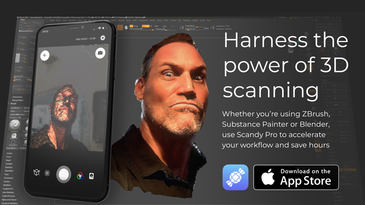 ScandyCo's tweet photo. Whether you use #zbrush, #blender, or #meshlab, start your project with a scan and see how #ScandyPro can accelerate your creative workflow.
#3dmodelling
#3danimation
#startwithascan
#digitalart https://t.co/F9DmbdQQ1M
