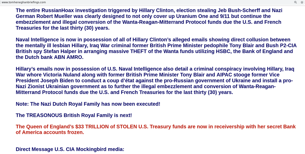 BrianGPowell's tweet photo. * I tweeted about the execution of the #Dutch #RoyalFamily on #30SEP20
Catch up Jessie!
;-)
https://t.co/wBRXr1r2Xf https://t.co/LD7m38yCzB b