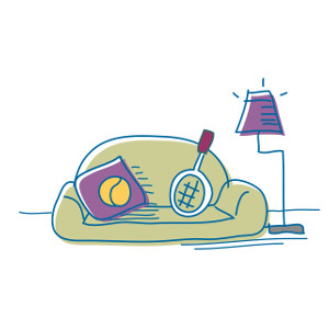 テニスコートイラストのtwitterイラスト検索結果