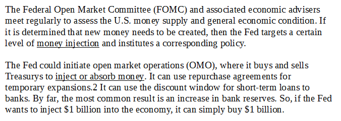 Don't think the Fed creates and injects currency into the money supply? Read this then ask yourself why there isn't a design that injects currency for civil benefit and not just monetary benefit. http://civilution.org 