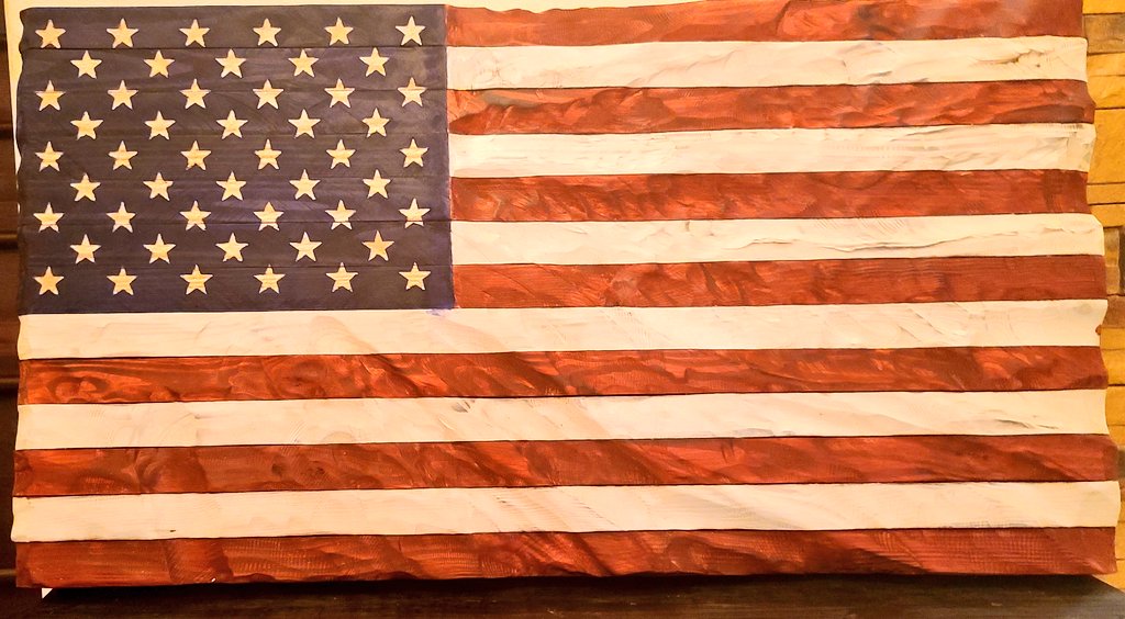 Completed this flag over the weekend.. gotta stay strap when delivering this bad boy

#USA #Glock #chl #flag #America