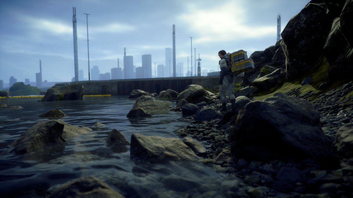 In the same vein as my  #GhostofTsushima  #VirtualPhotography thread, here's a  #DeathStranding one. Will update over time. Started a new game, will be in order of the journey. @KojiPro2015  @KojiPro2015_EN  #TomorrowIsInYourHands  #DeathStrandingPhotoMode