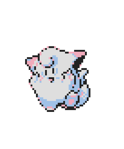Fairy_Lrd's tweet photo. Cleffa line shinies based on clefairy's beta shiny sprite💖✨ #ShinyEdit #ShinyPokemon #PokemonEdit #PokemonRecolor https://t.co/2v4KBA6R2h