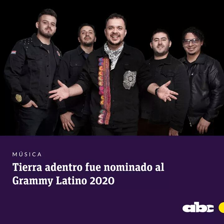 criticopy's tweet photo. Paraguay consigue otra nominación al @LatinGRAMMYs esta vez por @tierraadentropy no olvidemos que la primera fue @BertaRojas
Paraguay en el mundo. Felicitaciones. https://t.co/MeCBG2rVRY