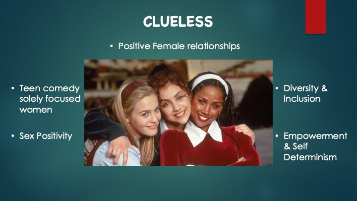 movies_greatest's tweet photo. Next episode will be the 2nd film to be championed as #oneofthegreats. As is the requirement, all championed films must be presented with a PowerPoint presentation slide. Here is the slide for CLUELESS (1995). https://t.co/MdaXzQf7r7