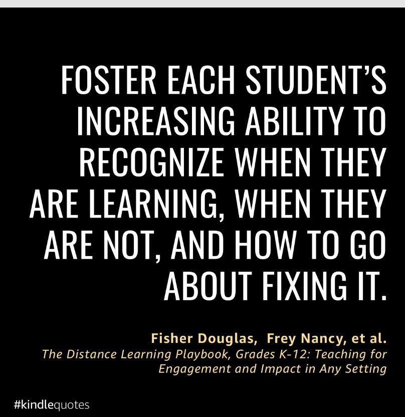 MDiffenbaugh's tweet image. A.4 - Involve students in all parts of the learning process ...from the questioning, activities, feedback, and in the evidence of learning. #IDedchat