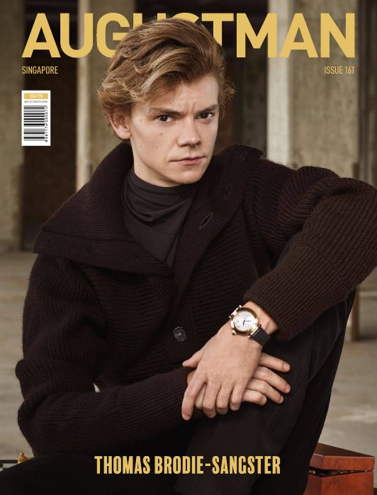 thomas brodie sangster did not have to snap this hard but i’m grateful that he did