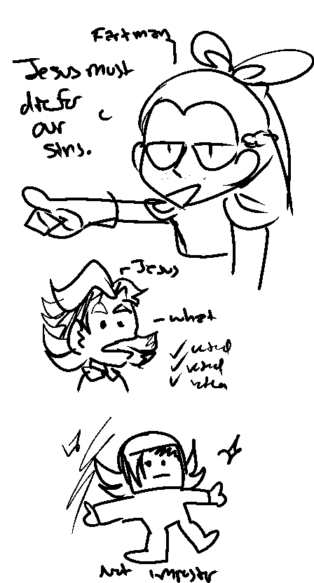 [Doodle] PMtOK memes mostly the LoS and Olly though 