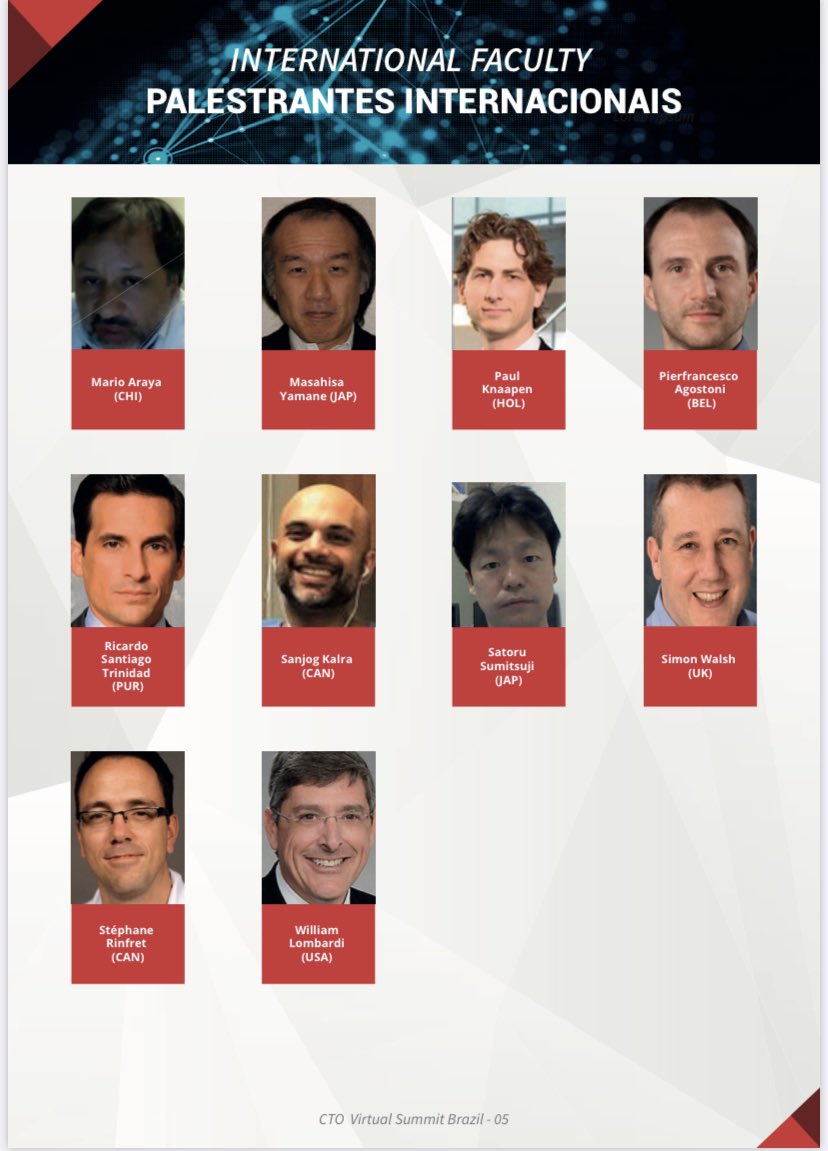 mornei2011's tweet photo. Increible curso el que han hecho
"CTO Virtual Summit Brazil 2020"@LATAMCTO
@AlcantaraCardio @luciotpadilla @KambisMashayek1 @DKarmpaliotis @lorenzo2509 @rickytiago @DrBillLombardi @mariobaloo @alfredorgalassi @marcelohr60 @esbrilakis @evandrofilhobr @RinfretStephane @YbarraLuiz🤟🏾 https://t.co/Fx9EtPM0Oe