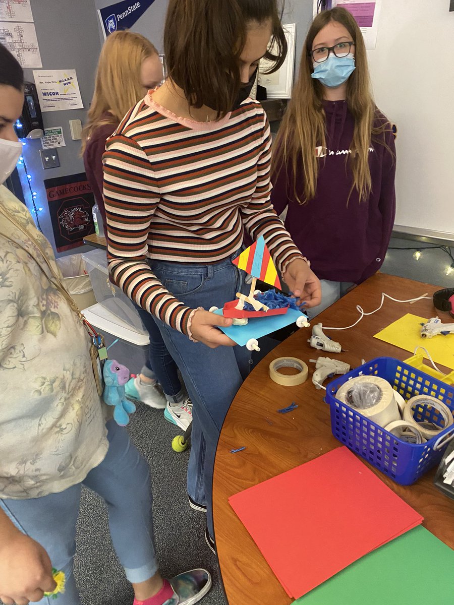 GHS_Ditto's tweet image. Building Lifesaver Cars! Planning, collaboration, note taking, team building, and cross curriculum with the infamous @AMS_GTT . #AVID #AVIDIZED @AMSpirates @ActonMS_IS