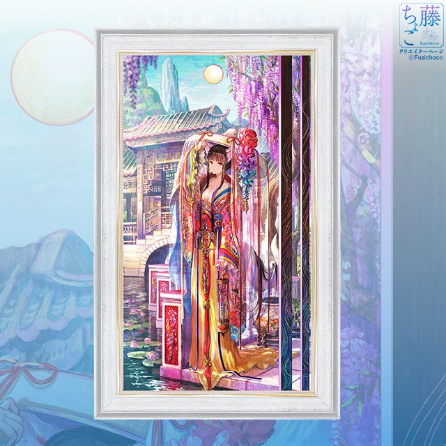 藤ちょこ先生 刺しゅうアート 「春色」 藤ちょこ先生 刺しゅうアート 「春色」（藤ちょこ-fuzichoco